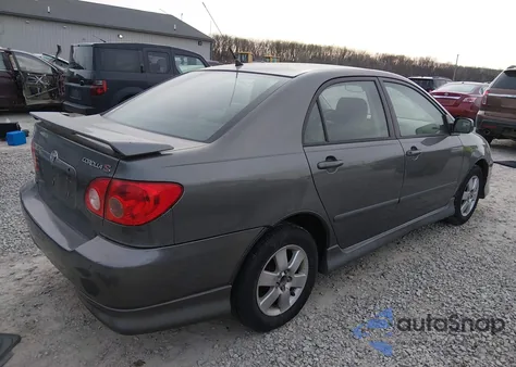2008 Toyota Corolla S из США, поврежденный, VIN 2T1BR32E58C882311
